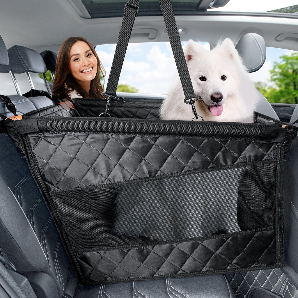 Pecute Extra Stable Dog Car Seat Reinforced for Medium and Large Dogs