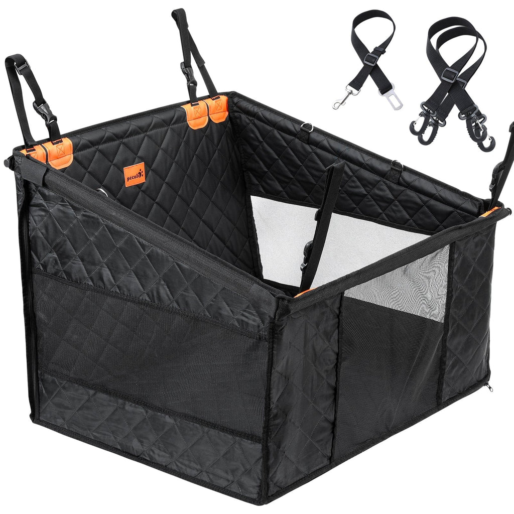 Pecute Extra Stable Dog Car Seat Reinforced for Medium and Large Dogs
