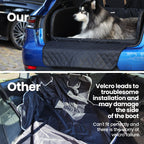 Pecute SUV Cargo Liner for Dogs,Heavy Duty Pet Trunk Liner Cargo Cover with Soft Cushion