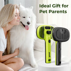 Pecute Steam Cat Brush Self-Cleaning Grooming with 2 Water Spray Modes