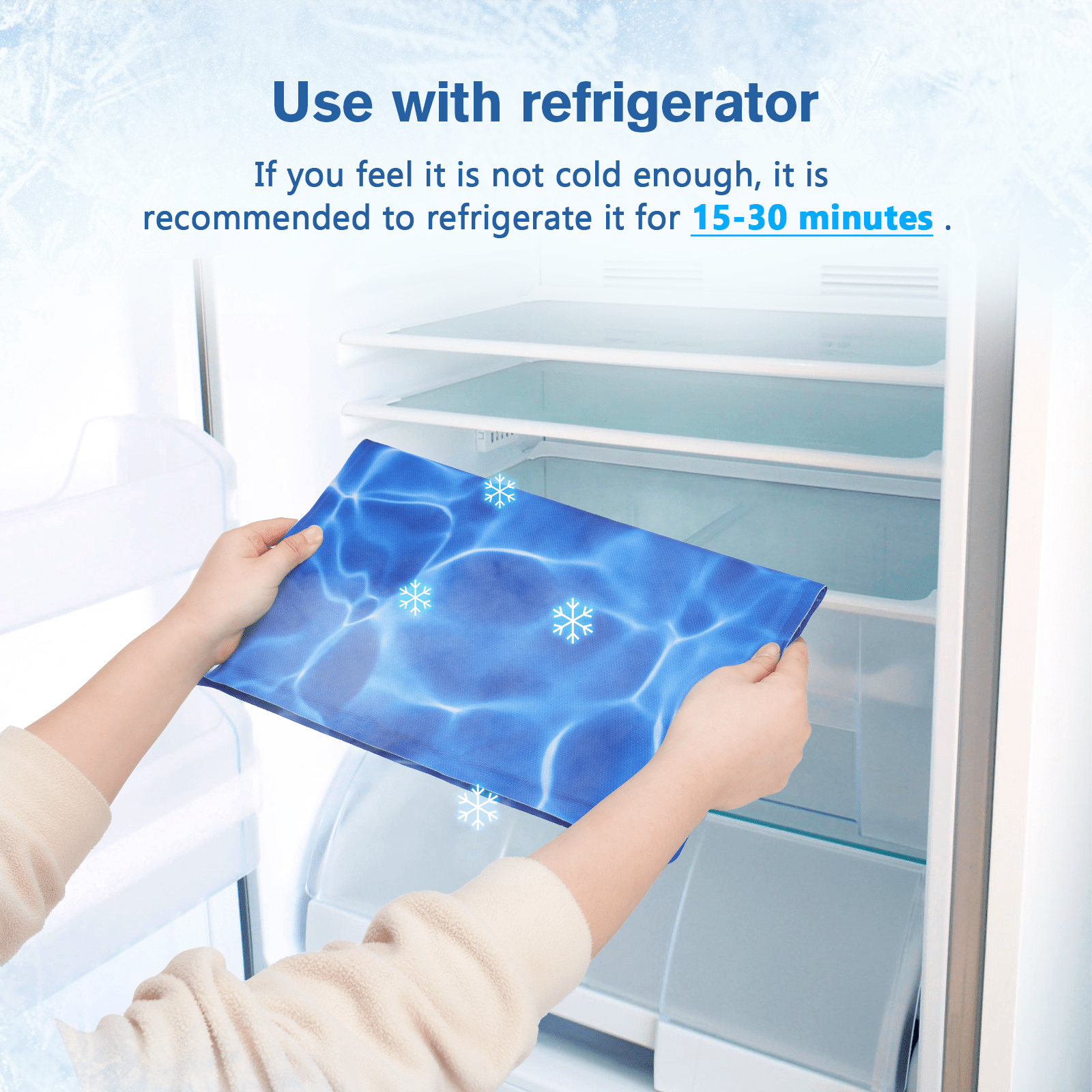 Pecute XS-XXL Cooling Mat  Water Ripples