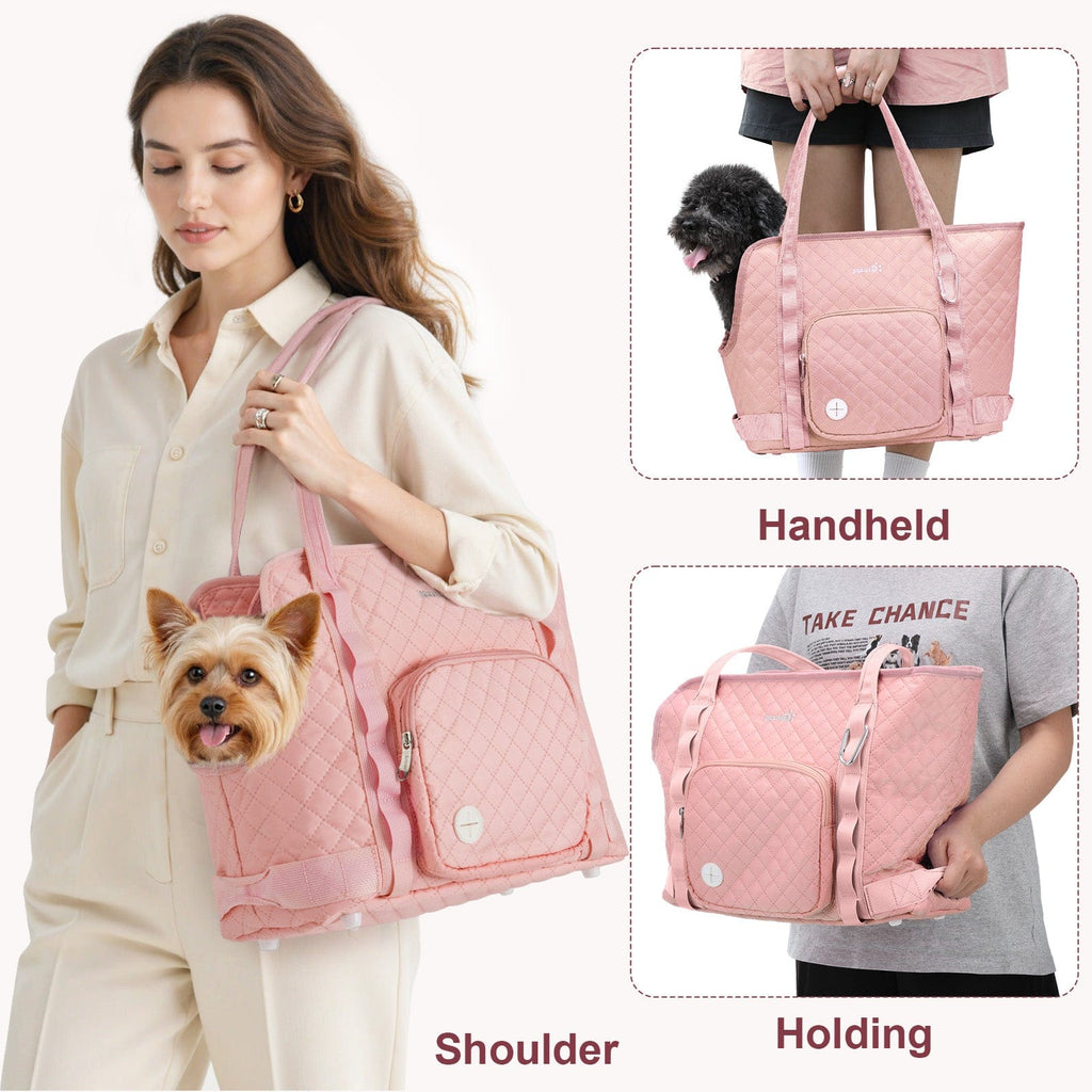 Pecute Dog Purse Carrier Lightweight for Small Dogs Puppies Tote Bag Dog Carrier