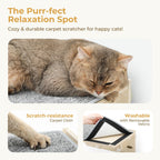 Pecute Wood Wall-Mounted Cat Climbing Shelf
