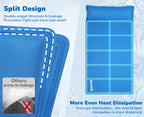Pecute M-XL Dog Cooling Mat with Pillow