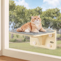Pecute Wood Wall-Mounted Cat Climbing Shelf