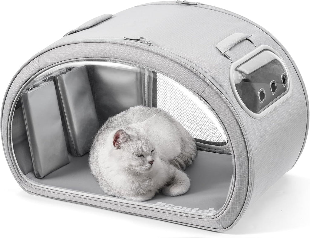 pecute Cat Cooling House Dog House with Cooling Mat