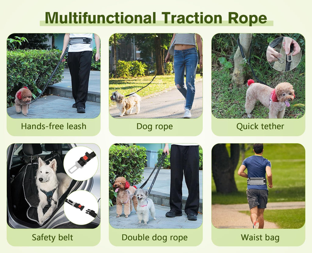 Pecute Hands Free Dog Leash