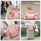 Pecute Dog Purse Carrier Lightweight for Small Dogs Puppies Tote Bag Dog Carrier