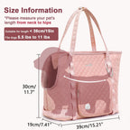 Pecute Dog Purse Carrier Lightweight for Small Dogs Puppies Tote Bag Dog Carrier