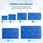 Pecute XS-XXL Cooling Mat  Water Ripples