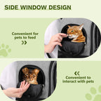 Pecute Small Pet Carrier Backpack for Cats and Puppies