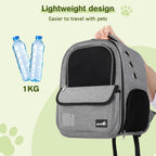 Pecute Small Pet Carrier Backpack for Cats and Puppies