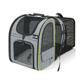 Pecute Cat Carrier Dog Backpack Expandable (Grey) - As Seen on TV