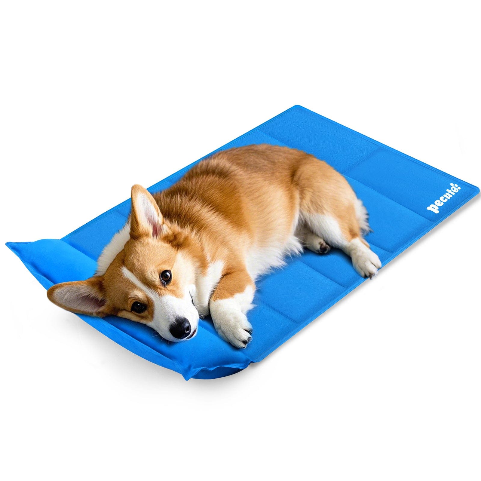 Pecute M-XL Dog Cooling Mat with Pillow