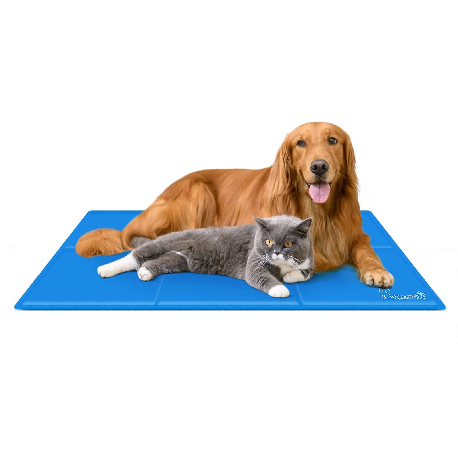 Pecute XS-XXL Dog Cooling Mat Blue