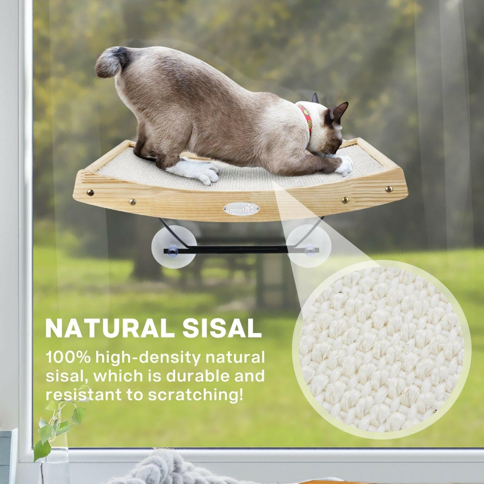 Pecute 2 in 1 Cat Window Perches