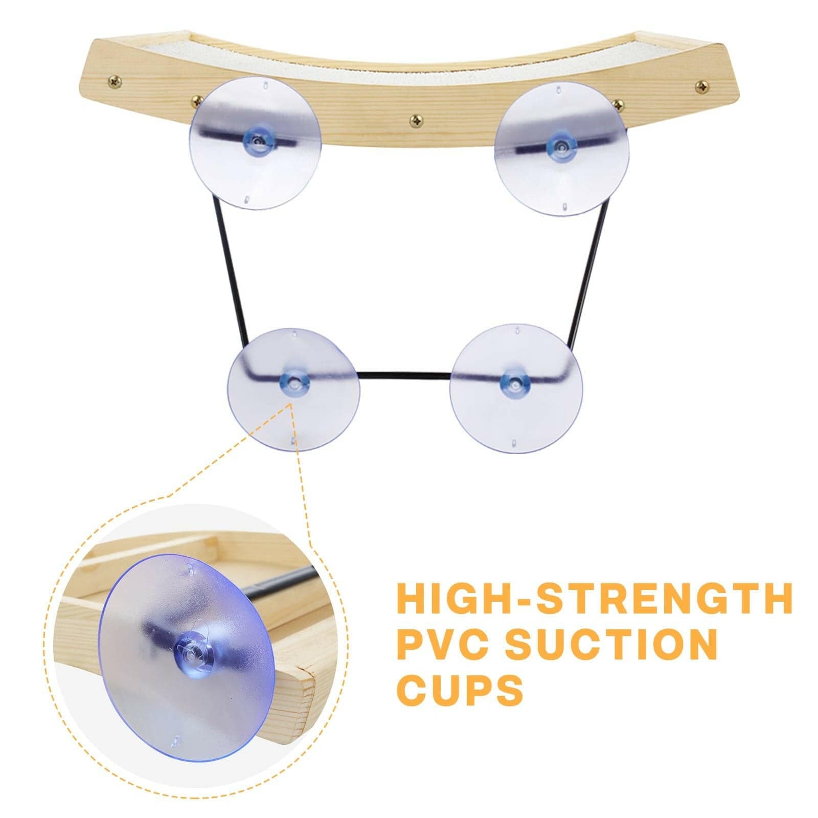 Pecute 2 in 1 Cat Window Perches