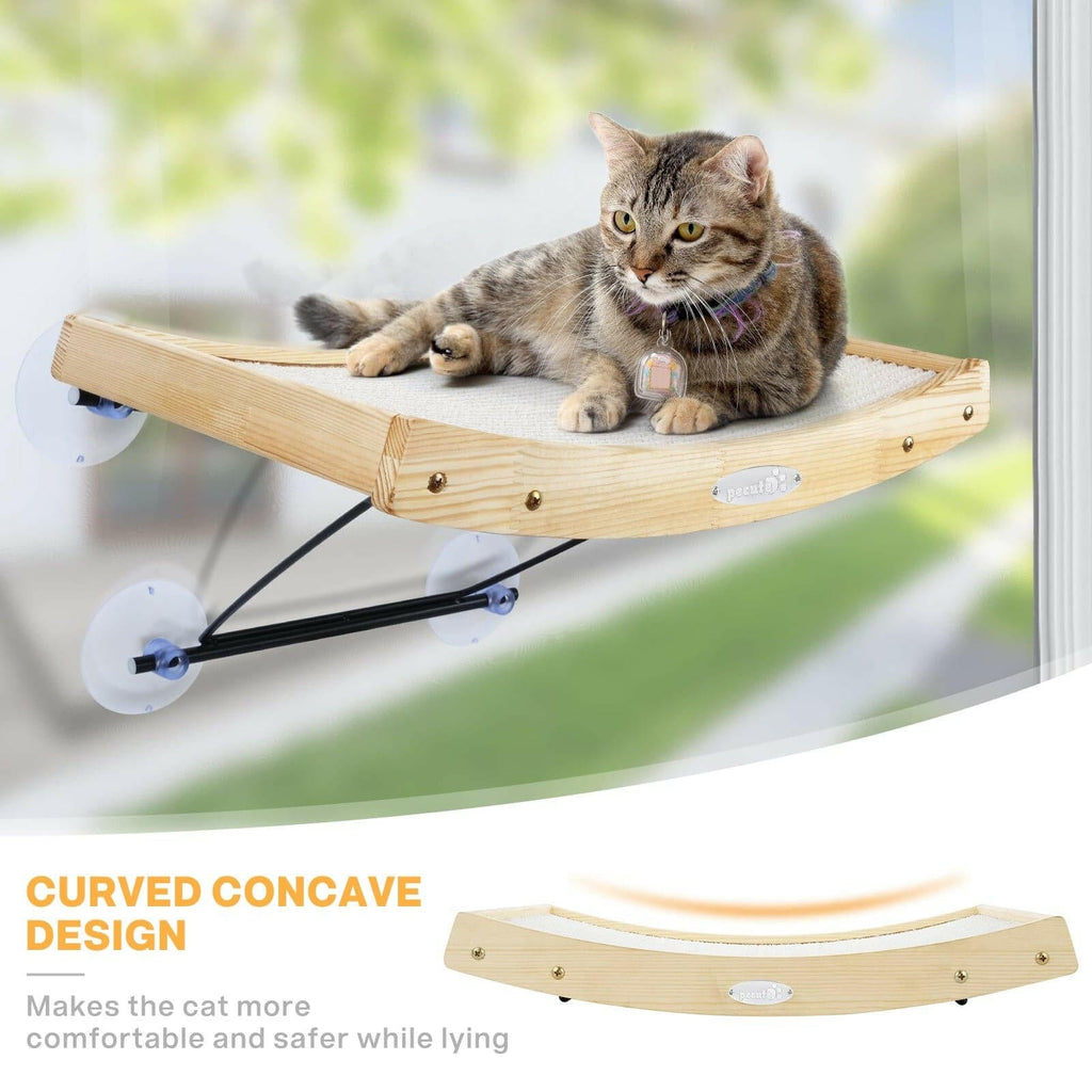 Pecute 2 in 1 Cat Window Perches