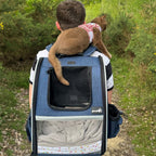 Pecute Portable Breathable Rucksack Pet Carrier Backpack