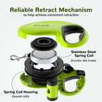 Pecute 10m/32ft Retractable Dog Leash with Reflective Strips with  Poop Bag