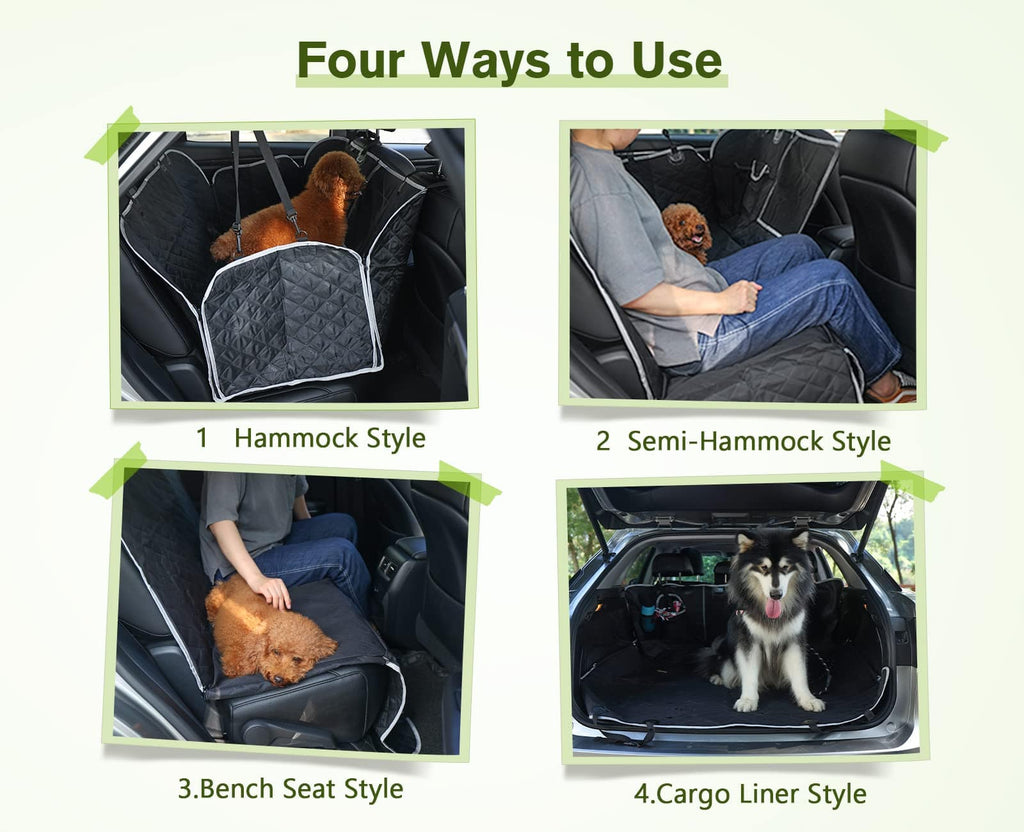Pecute 100% Waterproof Dog Seat Cover