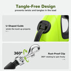 Pecute 10m/32ft Retractable Dog Leash with Reflective Strips with  Poop Bag