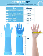 Pecute Updated Extension Dog Wash Mitt Bathing Grooming Gloves